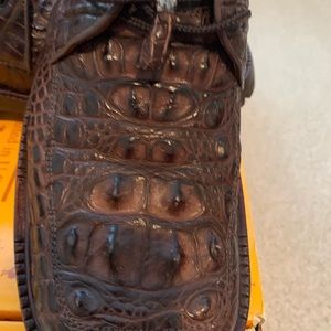 Men’s crocodile dress boots